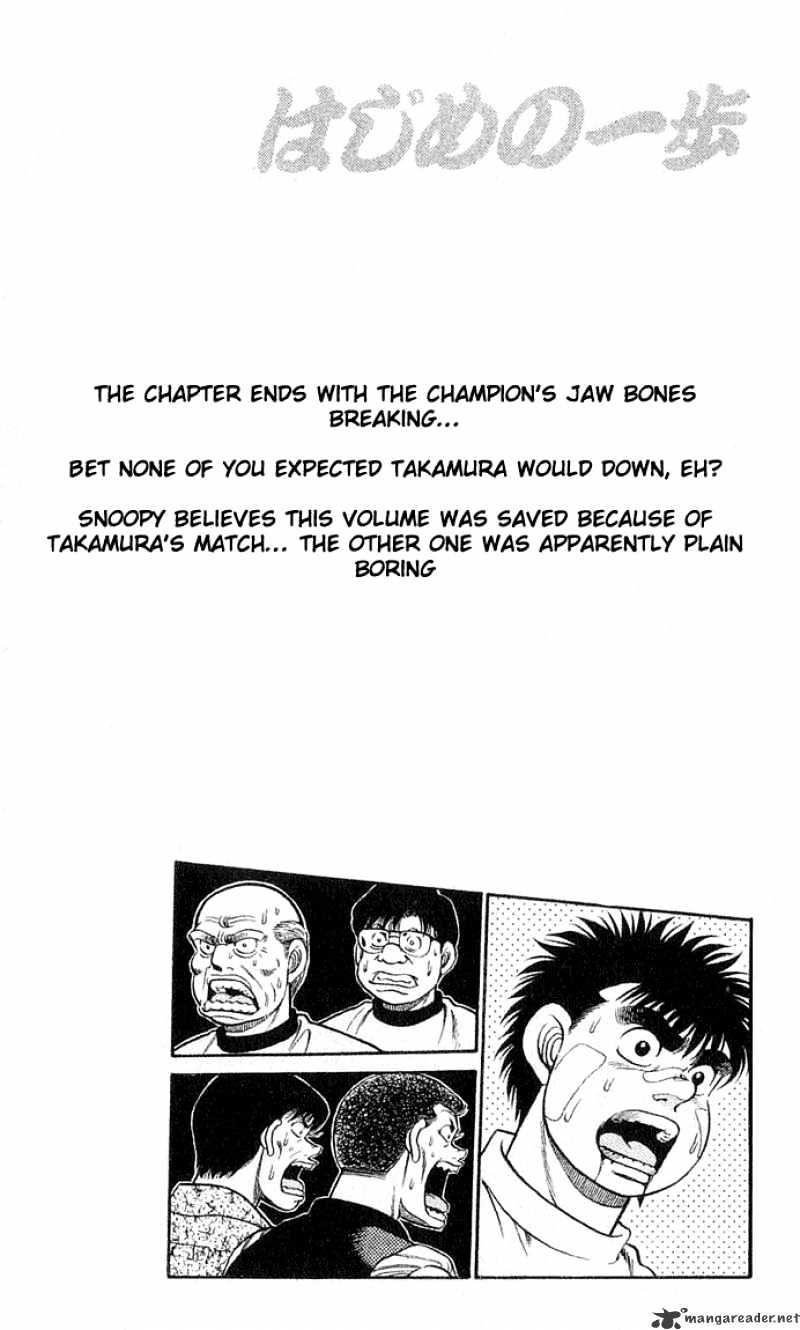 Hajime no Ippo: Fighting Spirit, Chapter 50 image 18